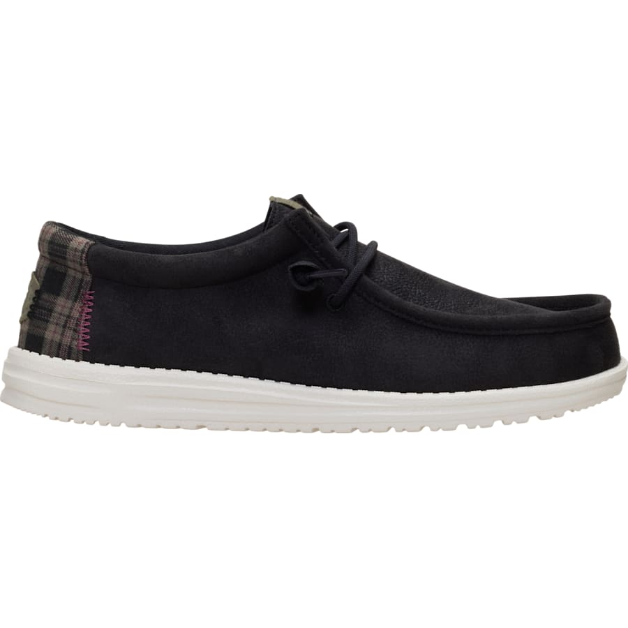 HEYDUDE | Men's Casual | Wally Craft Plaid - Black/Multi | Size 9