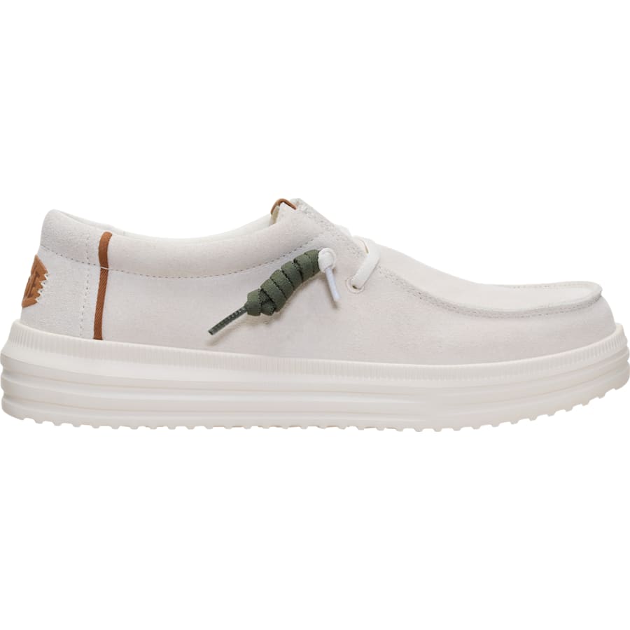 HEYDUDE | Men's Casual | REV Suede - Egret/Multi | Size 9