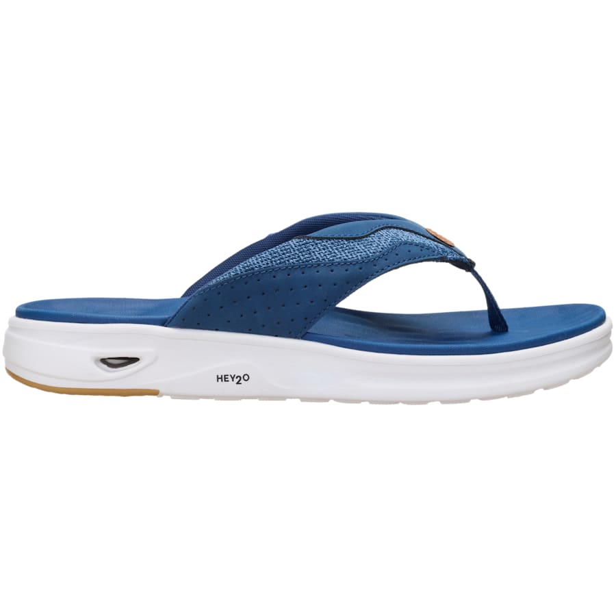 HEYDUDE | Men's Shoes | Hey2O Flip Flop Mesh - Sargasso Blue/White | Size 7