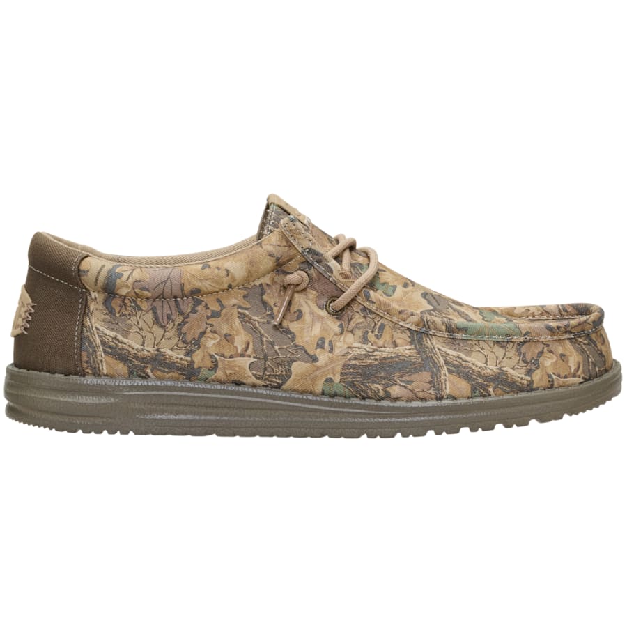 HEYDUDE | Men's Casual | Wally Realtree Advantage Classic - Tan Camoflage | Size 15