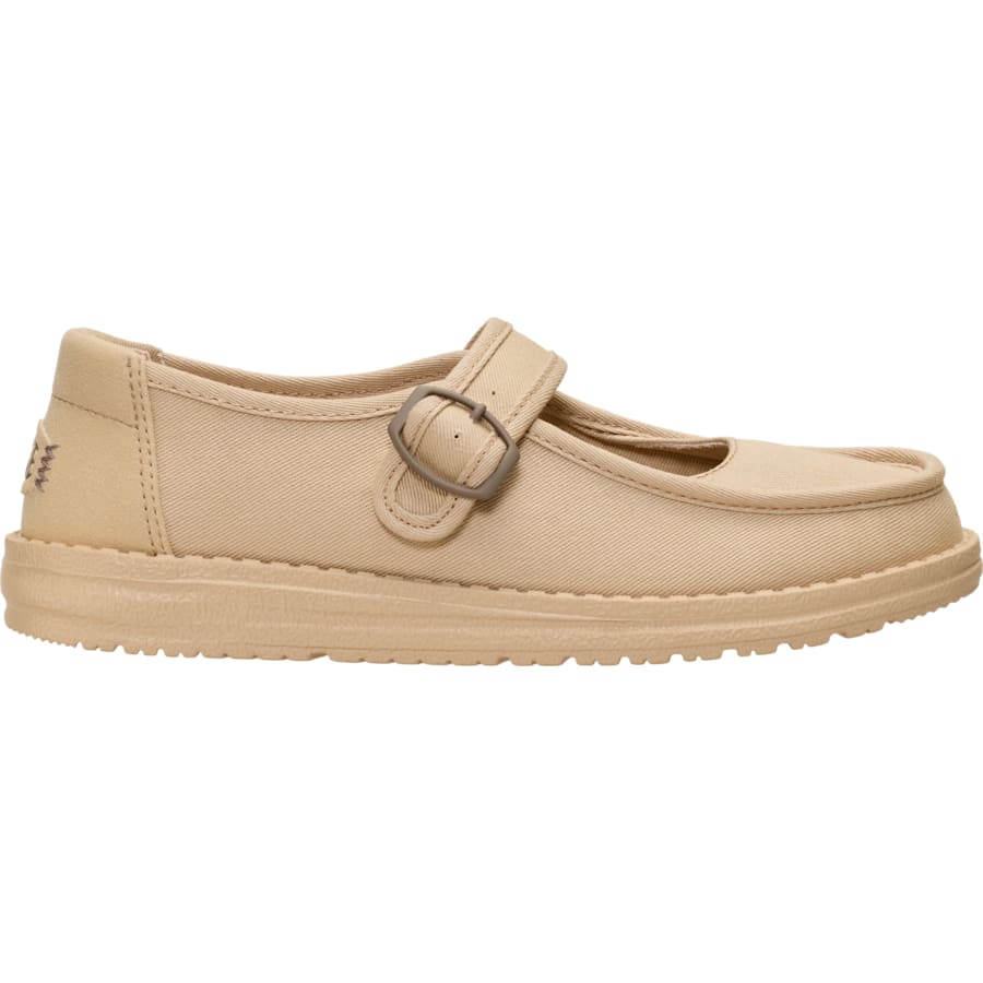 HEYDUDE | Women's Casual | Wendy Jane Mono - Sesame | Size 9