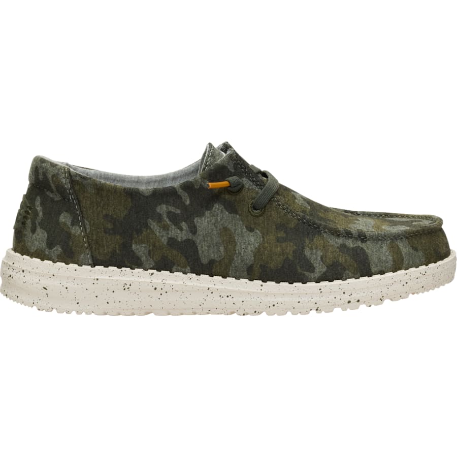 HEYDUDE | Women's Shoes | Wendy Stretch Jersey Camo - Deep Depths/Multi | Size 9