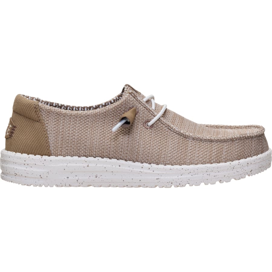 HEYDUDE | Women's Casual | Wendy SE Stretch Sox - Walnut | Size 9.5