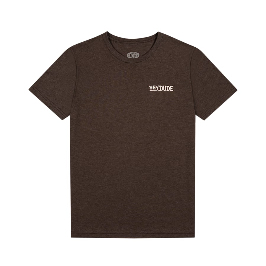 HEYDUDE - CA HEYDUDE | Americana T-Shirt - Vintage Chocolate | Size 3XL - $44.99 at Heydude