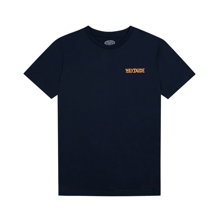 Men's Casual | This is HEYDUDE Country T-Shirt - Navy | Size XL