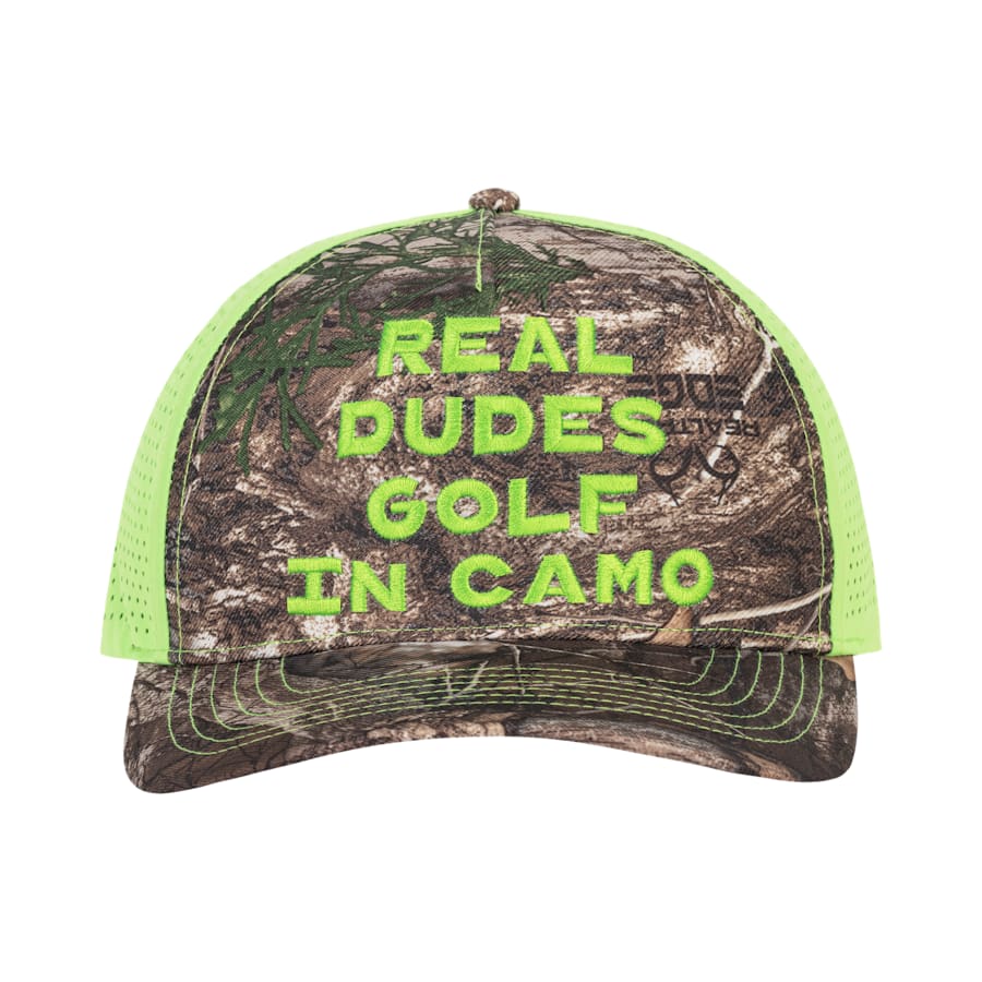 HEYDUDE | Men's Shoes | Realtree Camo Golf Hat - Brown Camo