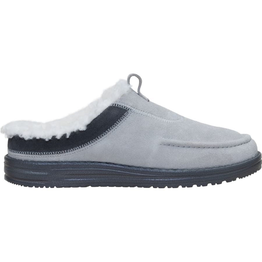 HEYDUDE | Men's Casual | Wally Lounge Suede - Grey/Multi | Size 9.5
