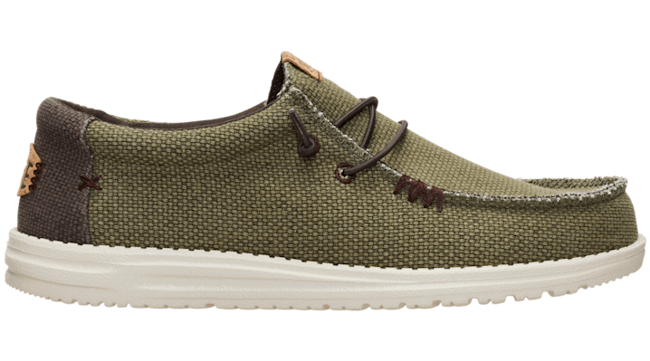 Heydude Men's Burnt Olive/Delicioso Brown Wally Braided