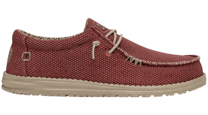 Heydude Men's Pompeian Red Wally Braided