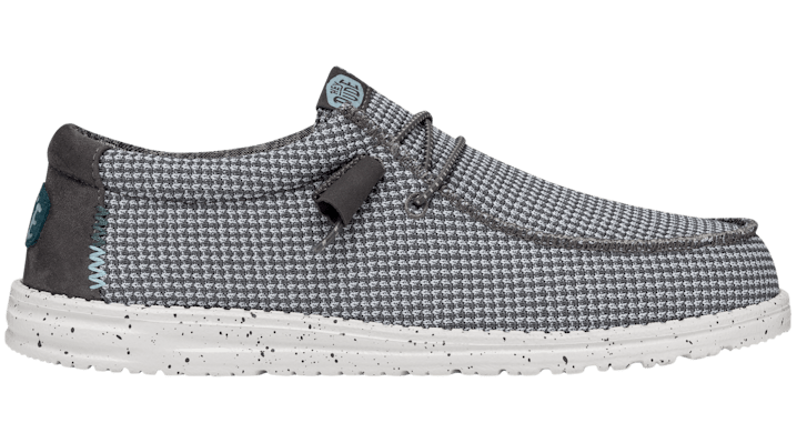 Heydude Men's Grey Wally Sport Mesh