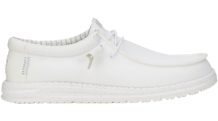 Heydude Men's White Wally Stretch Sox