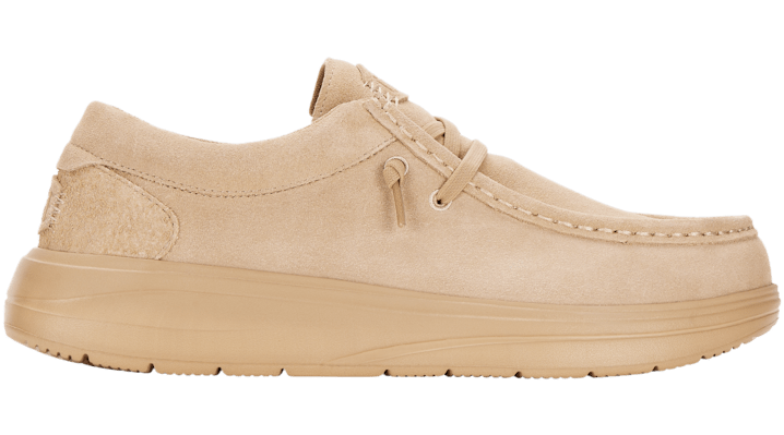 Heydude Men's Tan Wally Comf Suede