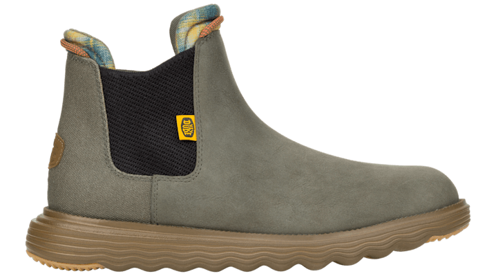 Heydude Men's Dusty Olive/Espresso Branson Classic