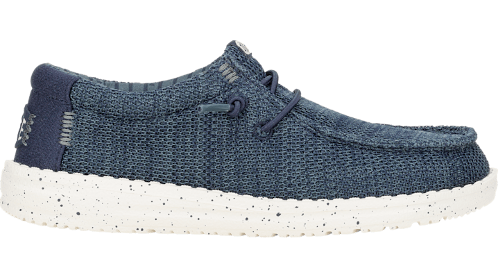 Heydude Unisex Kids Navy Wally Youth Stretch Sox