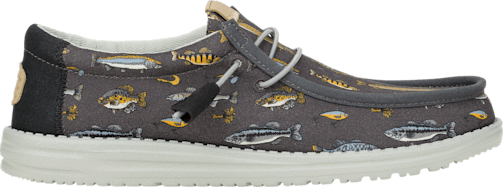 Hey Dude Wally Fish Lure‎ Shoes Men’s 8 Tobacco Brown Elastic Laces Moc Toe Wally Fish Lure - HEYDUDE main image 4