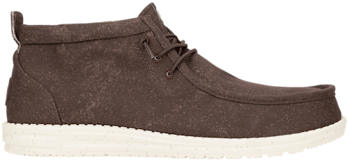 Hey Dude Men\'s Boots Size 13 Wally Stretch Mid Canvas Dark Brown NWOT HEYDUDE Men main image 3