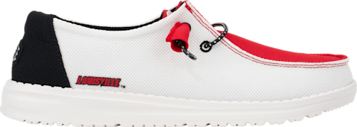 Hey Dude Louisville Cardinals White/Red HEYDUDE Wally Tri Louisville Cardinals Men main image 3