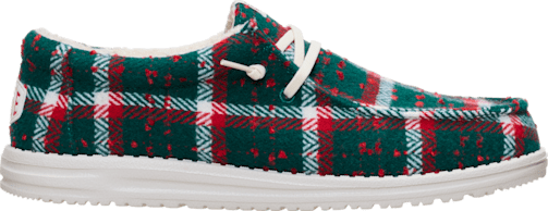 Hey Dude Wally Tri Tartan Plaid Loafer Mens 11 Green White Red Slip On Christmas Amazon.com: HEYDUDE Mens Wally Tri Tartan Plaid Green/White  main image 2