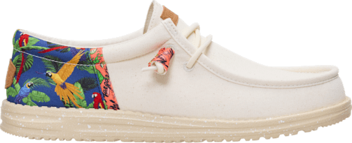Hey Dude Wally Funk Margaritaville Men\'s/Women\'s 8.5 Loafers Sand Multi Amazon.com | HEYDUDE Men main image 2