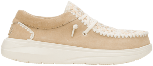 Wendy COMF Suede Crochet - HEYDUDE