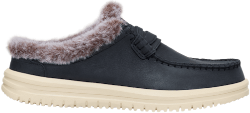 Wendy NXT Mule Leather Cozy - HEYDUDE