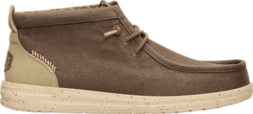 Wally Mid GripR Stretch Canvas - HEYDUDE