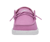 Hey Dude Wendy Youth Slub Canvas Girls moccasine, purple